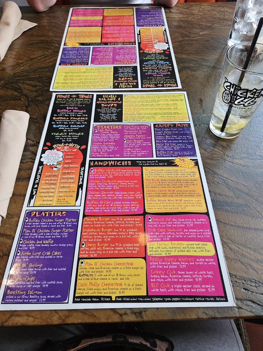 The Chicken Or The Egg - Marlton Menu - Image 3