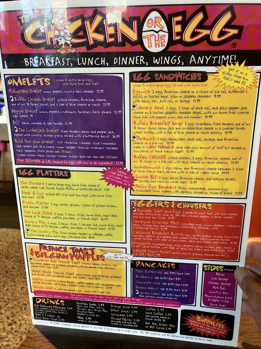 The Chicken Or The Egg - Marlton Menu - Image 6